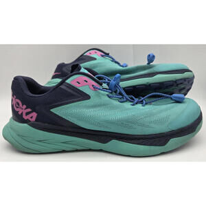 Hoka One One Zinal Atlantis Outer Space Vibram Women's Size 10B Running Shoes